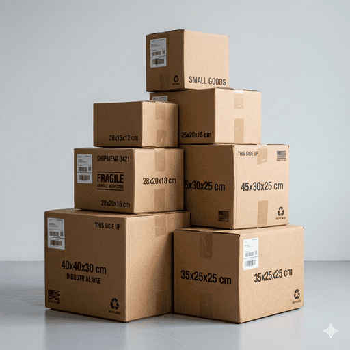 Heavy duty corrugated boxes and shipping packaging produced by SINOSUN folder gluer