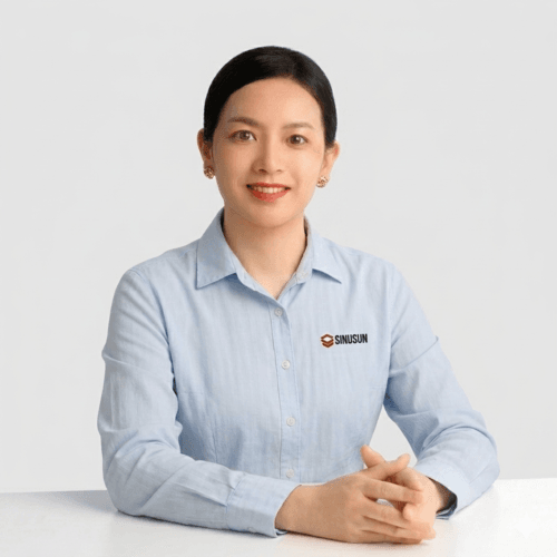 Zhang Jiang Yue, Foreign Trade Manager providing global packaging equipment solutions at Sinosun.